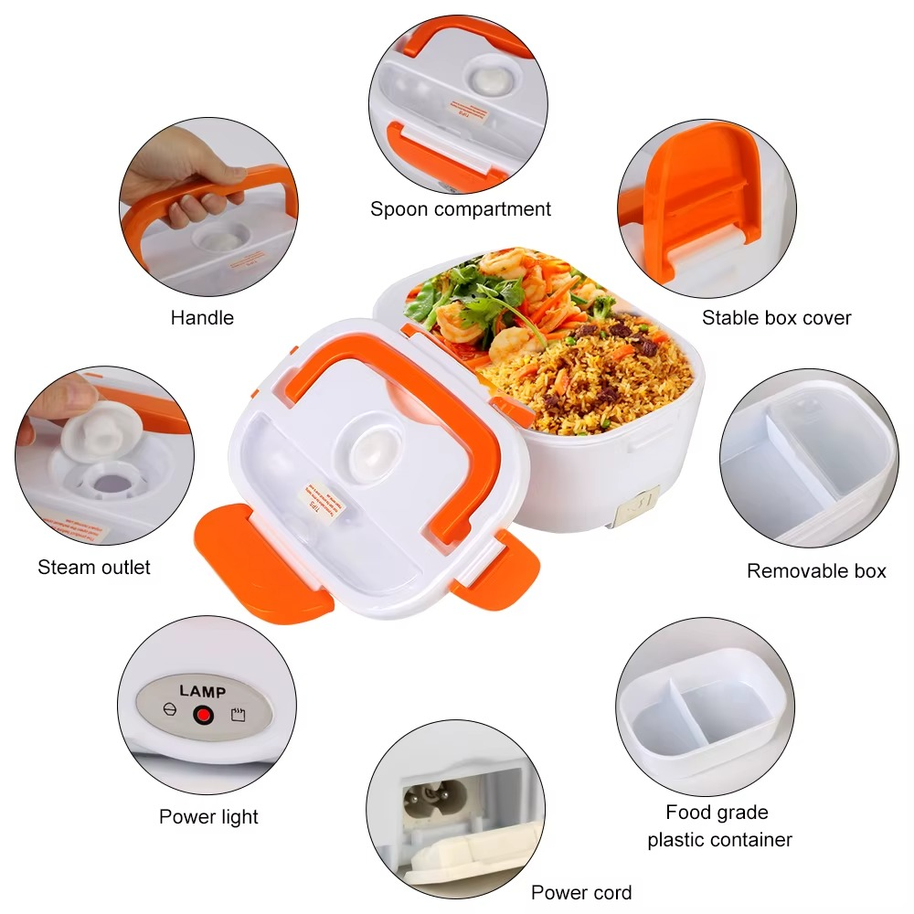Heat&Go BentoBox™ - Scaldapranzo Elettrico Portatile